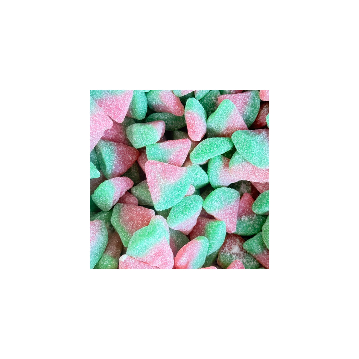 Sour watermelon slices
