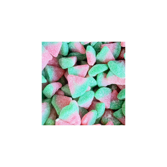 Sour watermelon slices